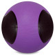 Медбол м'яч медичний Medicine Ball Zelart FI-5121-10 10кг фіолетовий-чорний