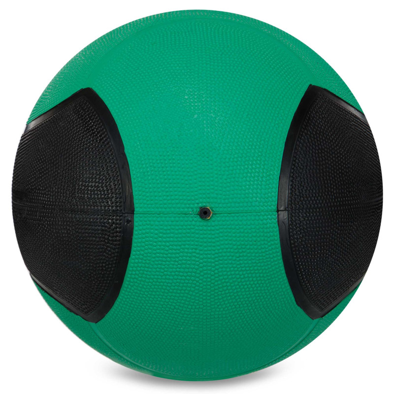 Медбол м'яч медичний Medicine Ball Zelart FI-5121-7 7кг зелений-чорний