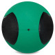 Медбол м'яч медичний Medicine Ball Zelart FI-5121-7 7кг зелений-чорний