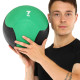 Медбол м'яч медичний Medicine Ball Zelart FI-5121-7 7кг зелений-чорний