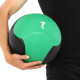 Медбол м'яч медичний Medicine Ball Zelart FI-5121-7 7кг зелений-чорний