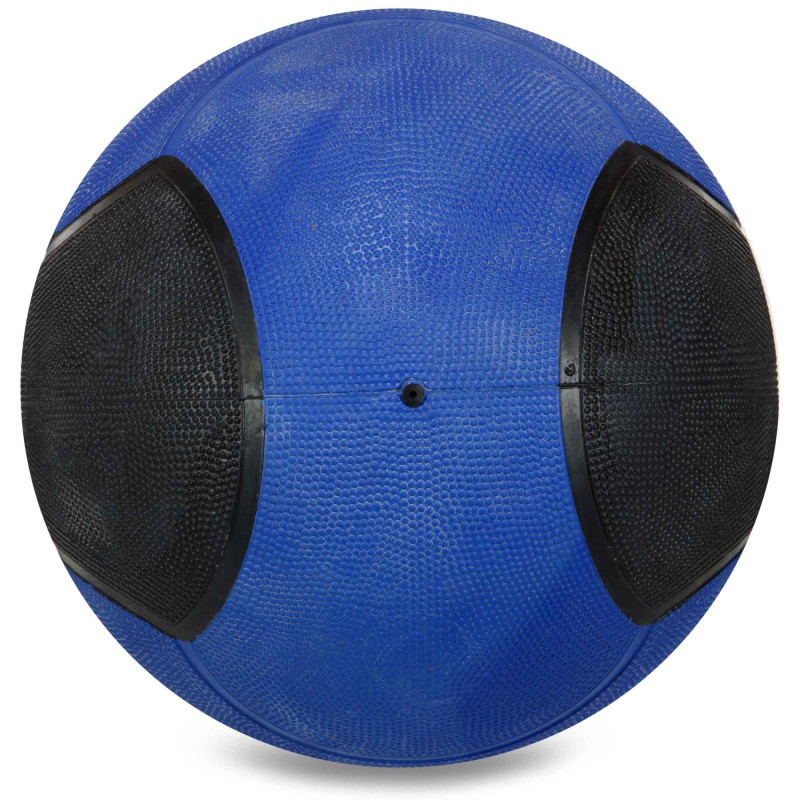Медбол м'яч медичний Medicine Ball Zelart FI-5121-9 9кг синій-чорний