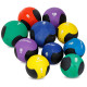 Медбол м'яч медичний Medicine Ball Zelart FI-5121-9 9кг синій-чорний