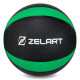 Медбол м'яч медичний Medicine Ball Zelart FI-5122-7 7кг сірий-зелений