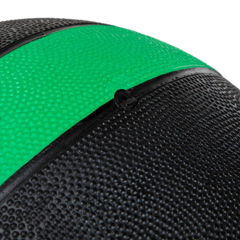 Медбол м'яч медичний Medicine Ball Zelart FI-5122-7 7кг сірий-зелений