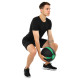 Медбол м'яч медичний Medicine Ball Zelart FI-5122-7 7кг сірий-зелений
