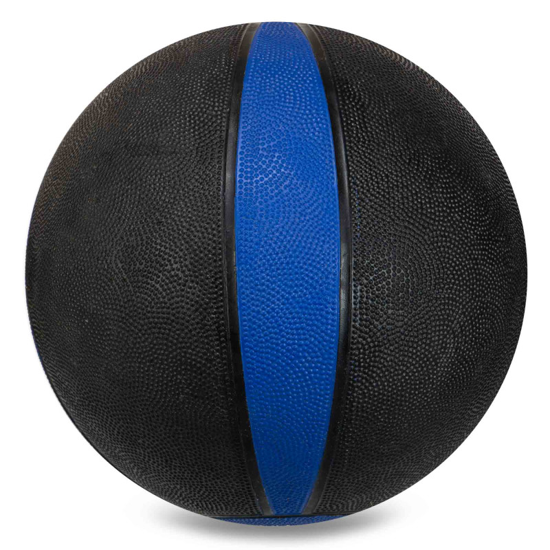 Медбол м'яч медичний Medicine Ball Zelart FI-5122-9 9кг сірий-синій