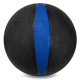 Медбол м'яч медичний Medicine Ball Zelart FI-5122-9 9кг сірий-синій