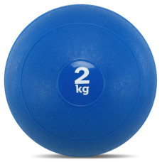 Слэмбол мяч набивной для кроссфита и фитнеса Slam Ball Record FI-5165-2 2к синій