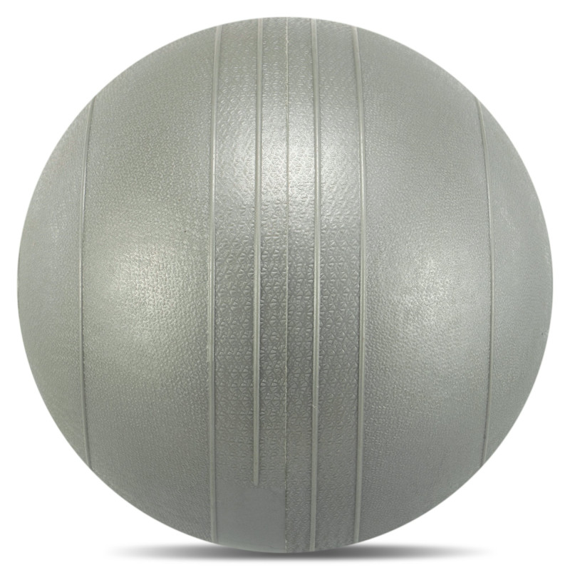Слэмбол мяч набивной для кроссфита и фитнеса Slam Ball Record FI-5165-6 6к сірий