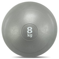 Слэмбол мяч набивной для кроссфита и фитнеса Slam Ball Record FI-5165-8 8кг сірий