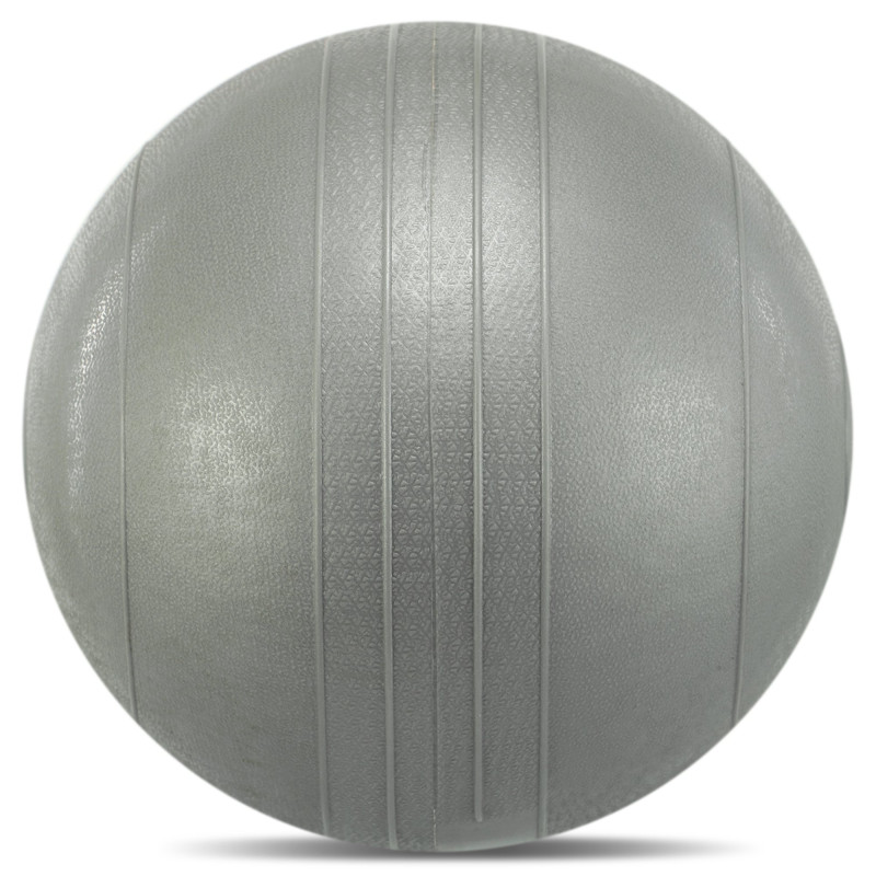 Слэмбол мяч набивной для кроссфита и фитнеса Slam Ball Record FI-5165-8 8кг сірий
