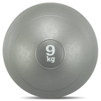 Слэмбол мяч набивной для кроссфита и фитнеса Slam Ball Record FI-5165-9 9кг сірий