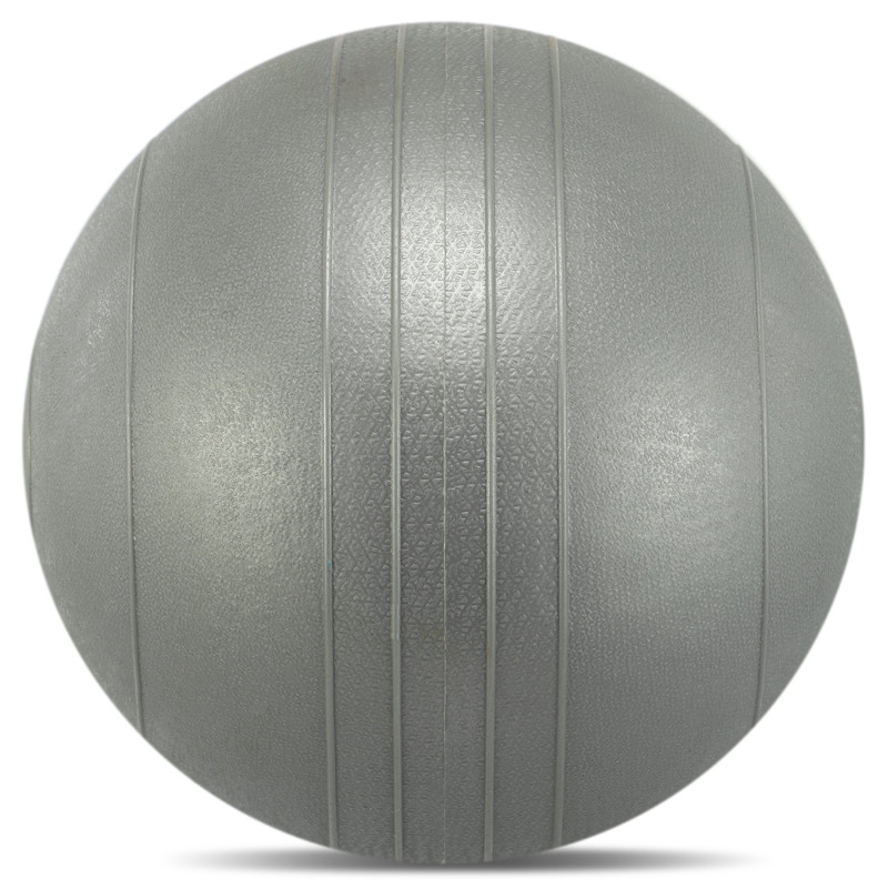 Слэмбол мяч набивной для кроссфита и фитнеса Slam Ball Record FI-5165-9 9кг сірий