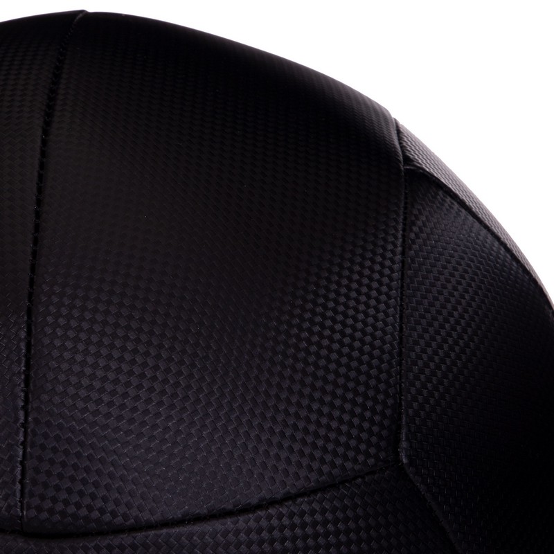 М'яч набивний медичний для кросфіту WALL BALL Zelart FI-5168-10 10кг чорний-синій