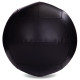 М'яч набивний медичний для кросфіту WALL BALL Zelart FI-5168-7 7кг чорний-помаранчевий