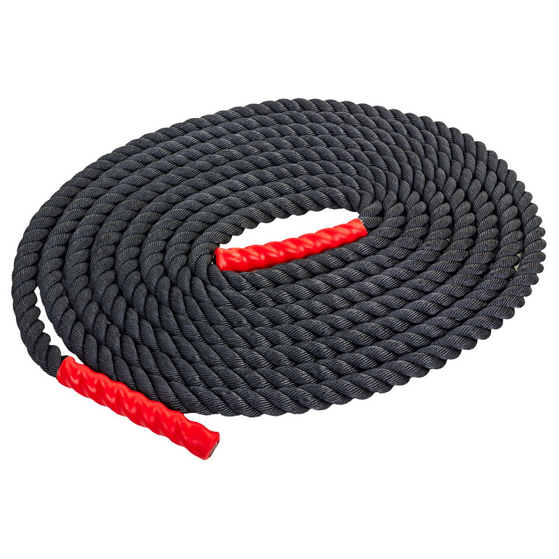Канат для кросфіту Combat Battle Rope Zelart FI-5311-6 6м чорний