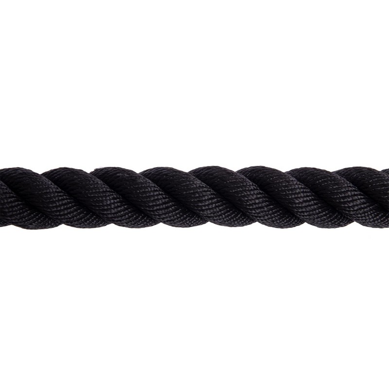 Канат для кросфіту Combat Battle Rope Zelart FI-5311-9 9м чорний