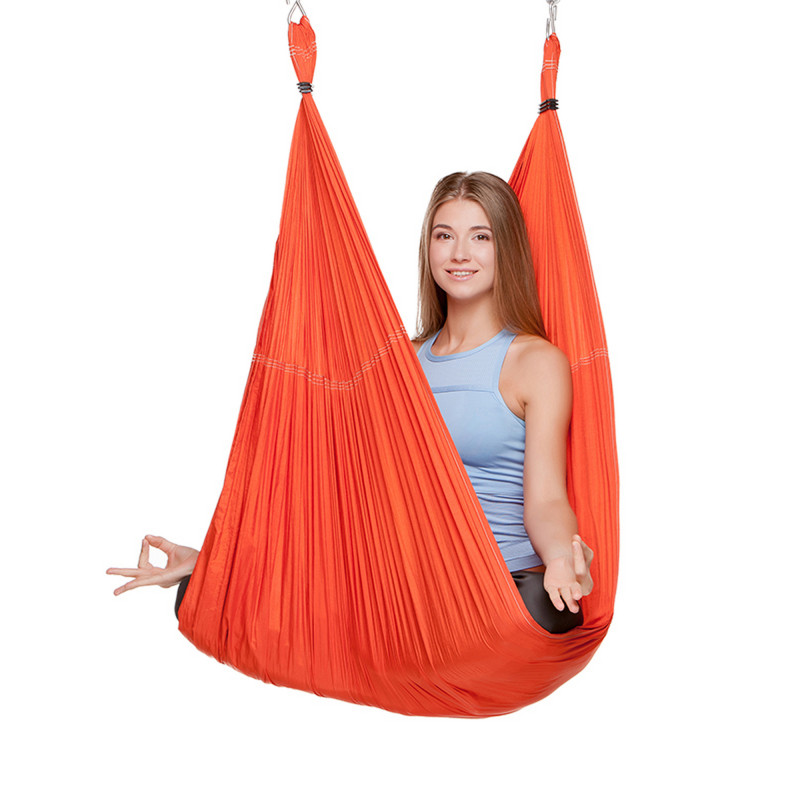 Гамак для йоги з ручками Antigravity Yoga SP-Planeta FI-5323 кольори в асортименті