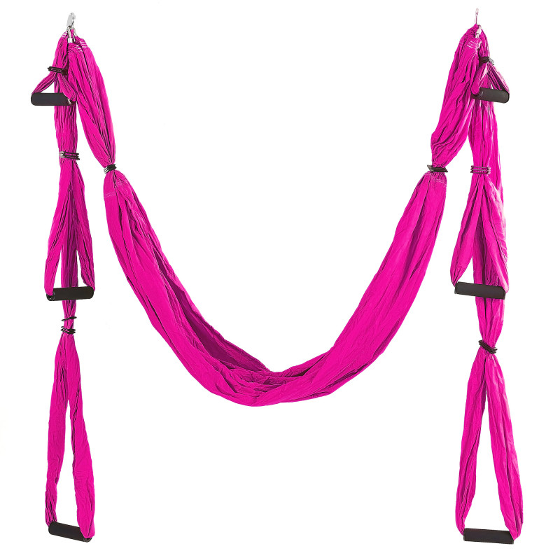 Гамак для йоги з ручками Antigravity Yoga SP-Planeta FI-5323 кольори в асортименті