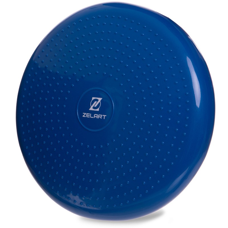 Подушка балансувальна масажна диск балансувальний BALANCE CUSHION Zelart FI-5326 діаметр 34см кольори в асортименті