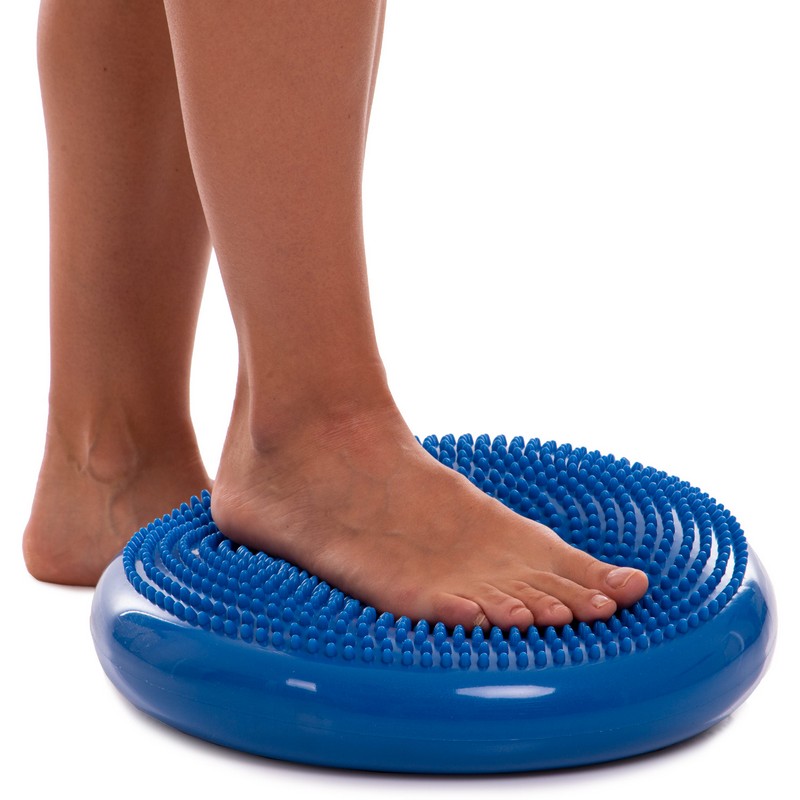 Подушка балансувальна масажна диск балансувальний BALANCE CUSHION Zelart FI-5326 діаметр 34см кольори в асортименті