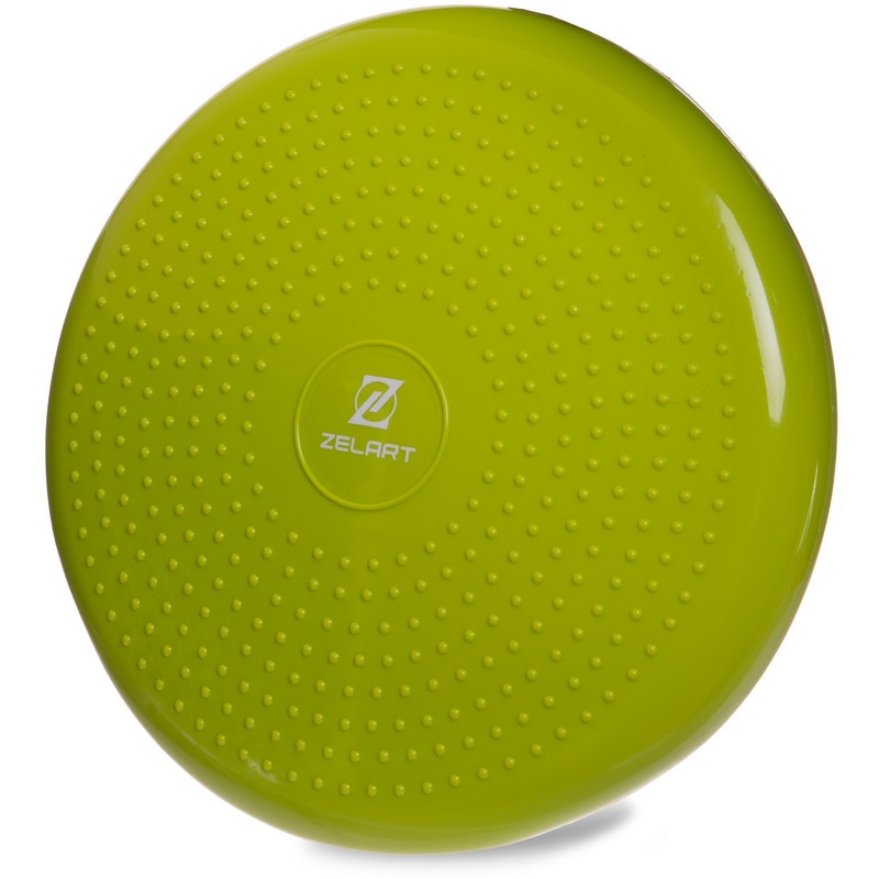 Подушка балансувальна масажна диск балансувальний BALANCE CUSHION Zelart FI-5326 діаметр 34см кольори в асортименті