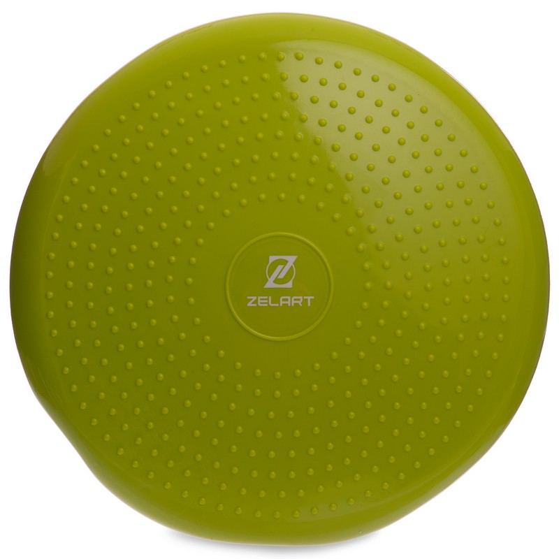 Подушка балансувальна масажна диск балансувальний BALANCE CUSHION Zelart FI-5326 діаметр 34см кольори в асортименті