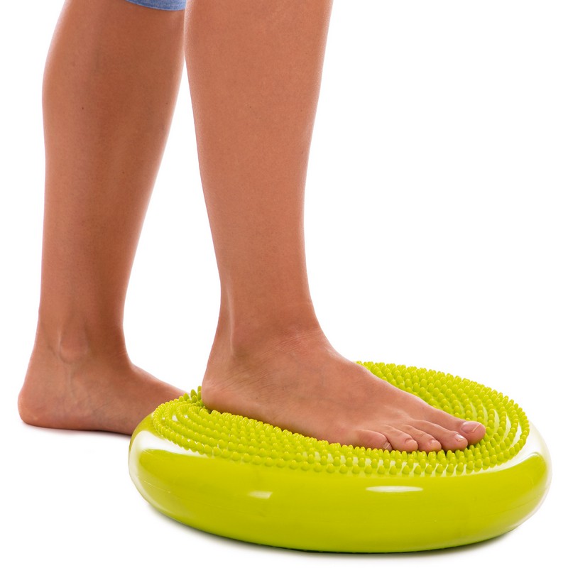 Подушка балансувальна масажна диск балансувальний BALANCE CUSHION Zelart FI-5326 діаметр 34см кольори в асортименті