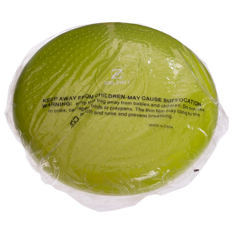 Подушка балансувальна масажна диск балансувальний BALANCE CUSHION Zelart FI-5326 діаметр 34см кольори в асортименті