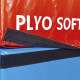 Бокс пліометричний тумба для кросфіту Пліобокс Soft plyometric box Zelart FI-5334-1 1шт 30см червоний