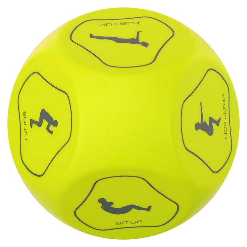Кубики для тренувань кістки для фітнесу Sports Dice MDbuddy FI-5343 2штуки ø7,5см кольори в асортименті