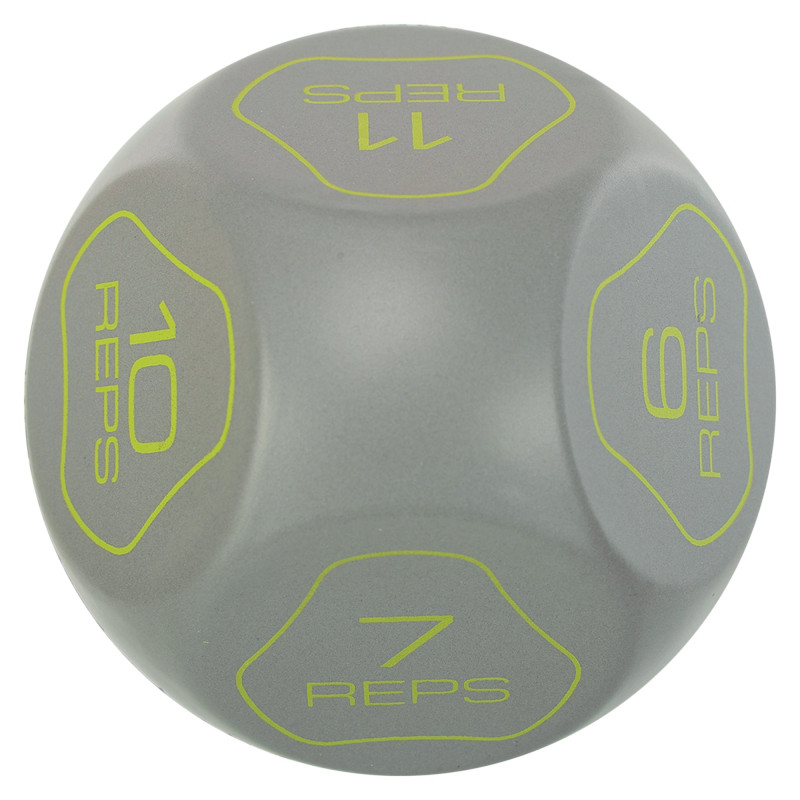 Кубики для тренувань кістки для фітнесу Sports Dice MDbuddy FI-5343 2штуки ø7,5см кольори в асортименті