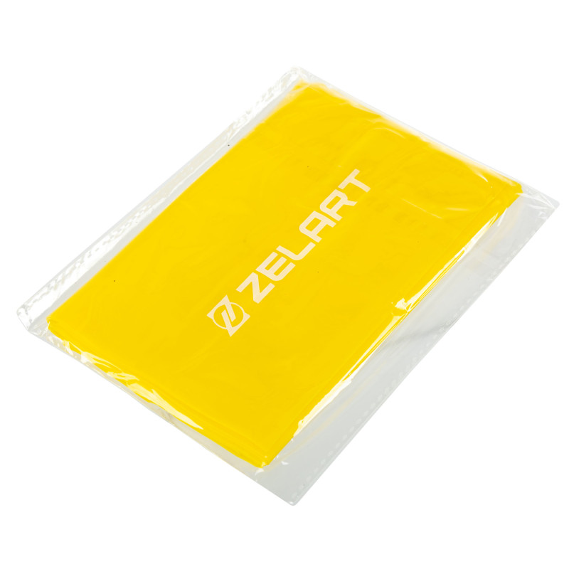 Стрічка еластична для фітнесу та йоги Zelart FI-5365-1 жовтий