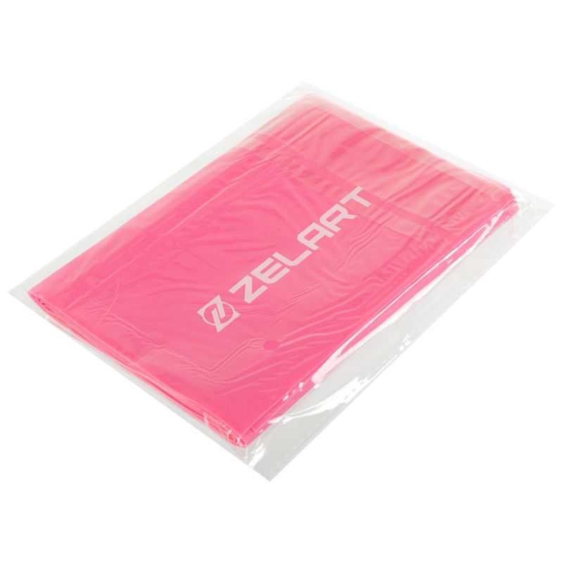 Стрічка еластична для фітнесу та йоги Zelart FI-5365-2 рожевий