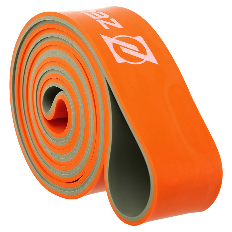 Гума петля для підтягувань та тренувань стрічка силова Zelart POWER LOOP FI-5439-5 400г помаранчевий