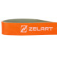 Гума петля для підтягувань та тренувань стрічка силова Zelart POWER LOOP FI-5439-5 400г помаранчевий