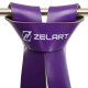 Гума петля для підтягувань та тренувань стрічка силова Zelart POWER LOOP FI-5439-6 581г фіолетовий