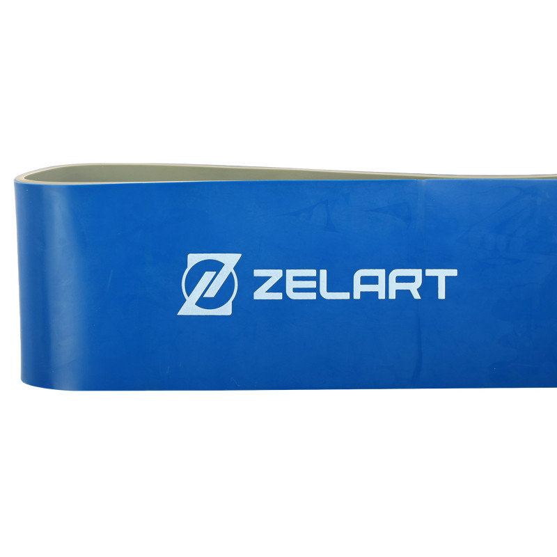Гума петля для підтягувань та тренувань стрічка силова Zelart POWER LOOP FI-5439-7 754г сірий