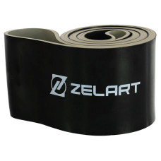 Гума петля для підтягувань та тренувань стрічка силова Zelart POWER LOOP FI-5439-8 917г чорний
