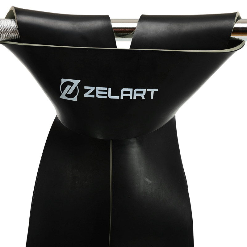 Гума петля для підтягувань та тренувань стрічка силова Zelart POWER LOOP FI-5439-8 917г чорний
