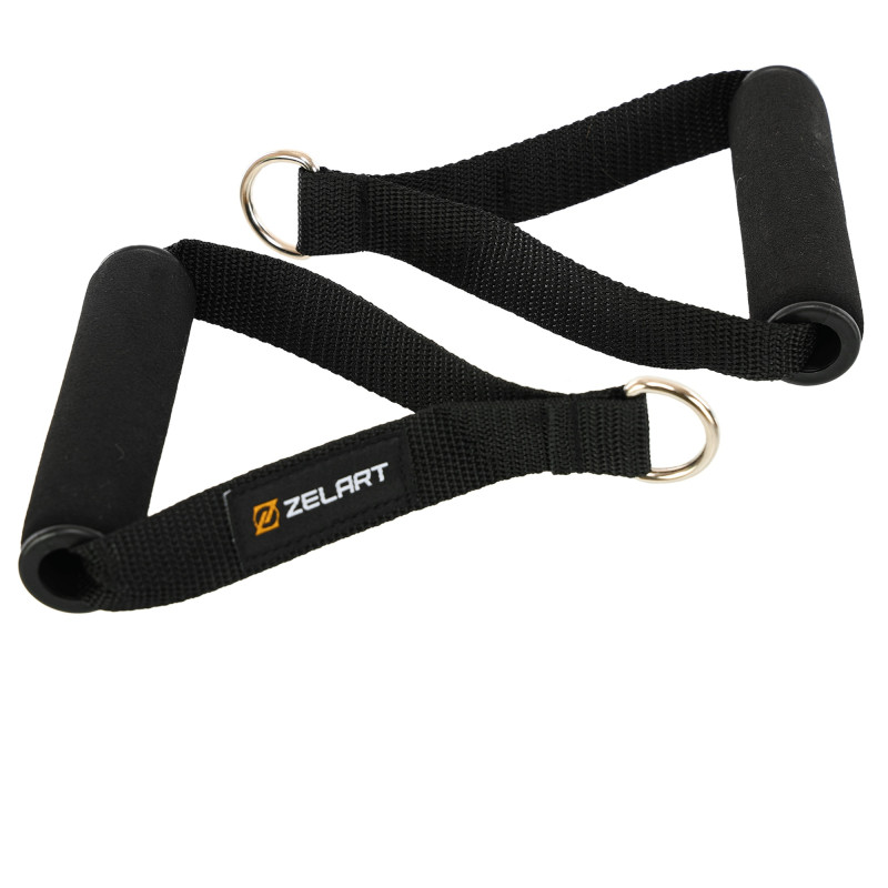 Еспандер багатофункціональний для фітнесу 5 жгутів Resistance Band Zelart FI-5449 в чохлі різнокольоровий