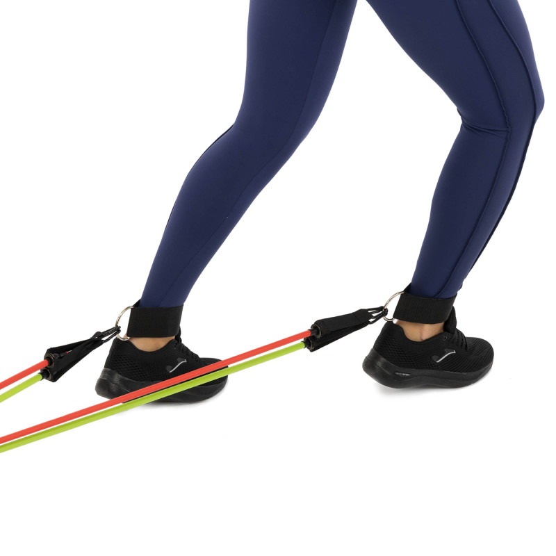 Еспандер багатофункціональний для фітнесу 5 жгутів Resistance Band Zelart FI-5449 в чохлі різнокольоровий