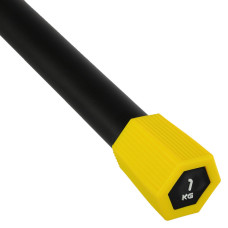 Бодібар Body Bar MDbuddy FI-5457-1 вага 1кг чорний