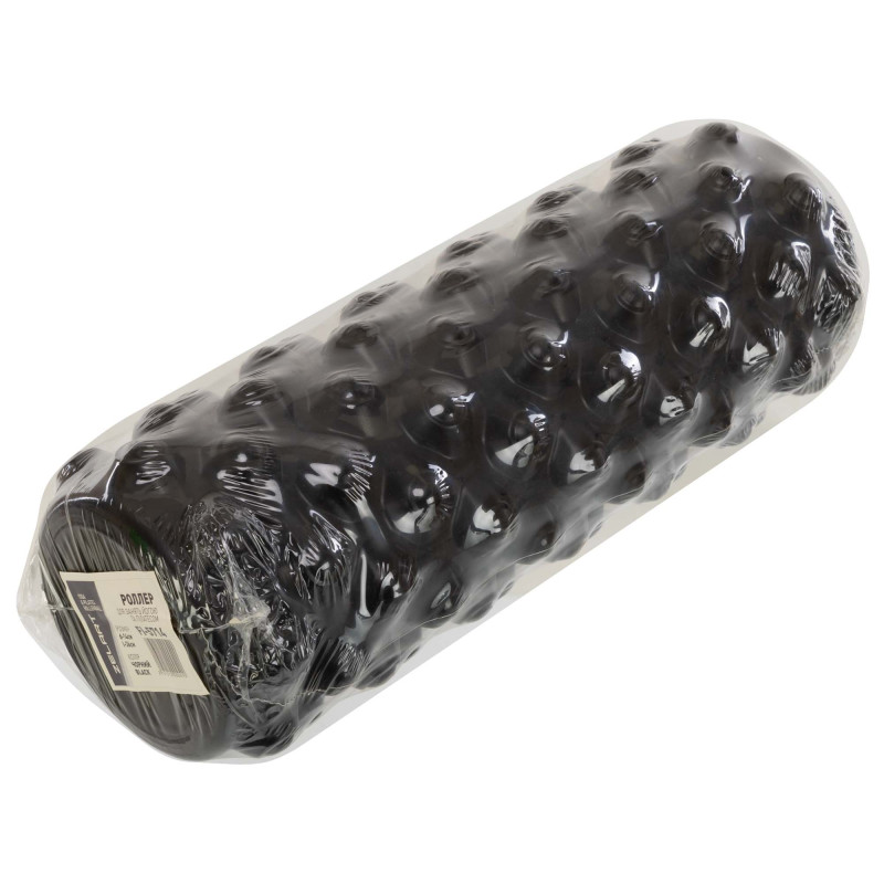 Ролер масажний циліндр (ролик мфр) заповнений піною 36см Grid Bubble Roller Zelart FI-5714 кольори в асортименті