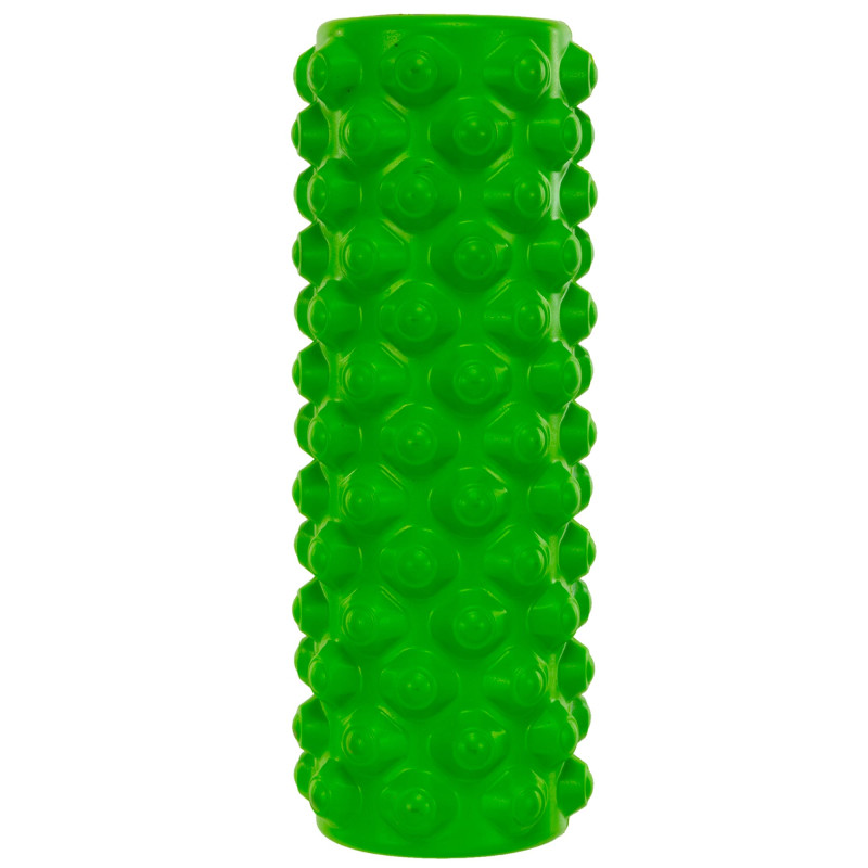 Ролер масажний циліндр (ролик мфр) заповнений піною 36см Grid Bubble Roller Zelart FI-5714 кольори в асортименті