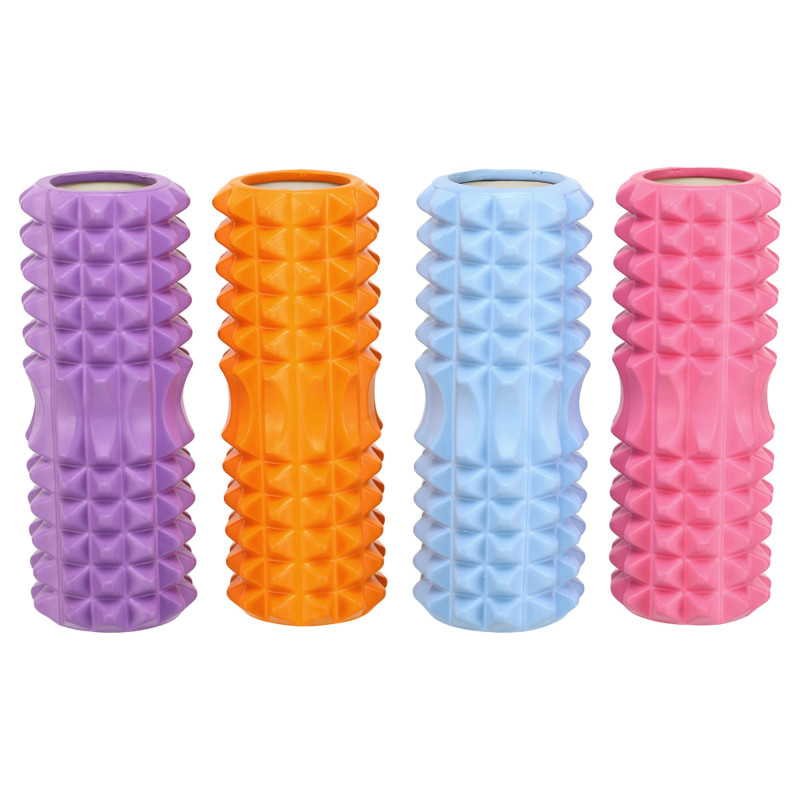 Ролер масажний циліндр (ролик мфр) 33см Grid Spine Roller SP-Sport FI-5847 кольори в асортименті