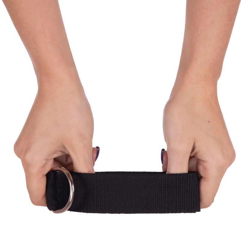 Еспандер багатофункціональний для фітнесу 5 джгутів Power Bands SP-Sport FI-5955 120см в чехле різнокольоровий