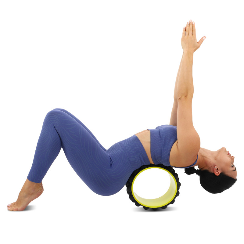 Колесо для йоги масажне Wheel Yoga SP-Sport FI-6205 кольори в асортименті