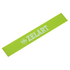 Резинка для упражнений лента сопротивления LOOP BANDS Zelart FI-6220-2 XS салатовий